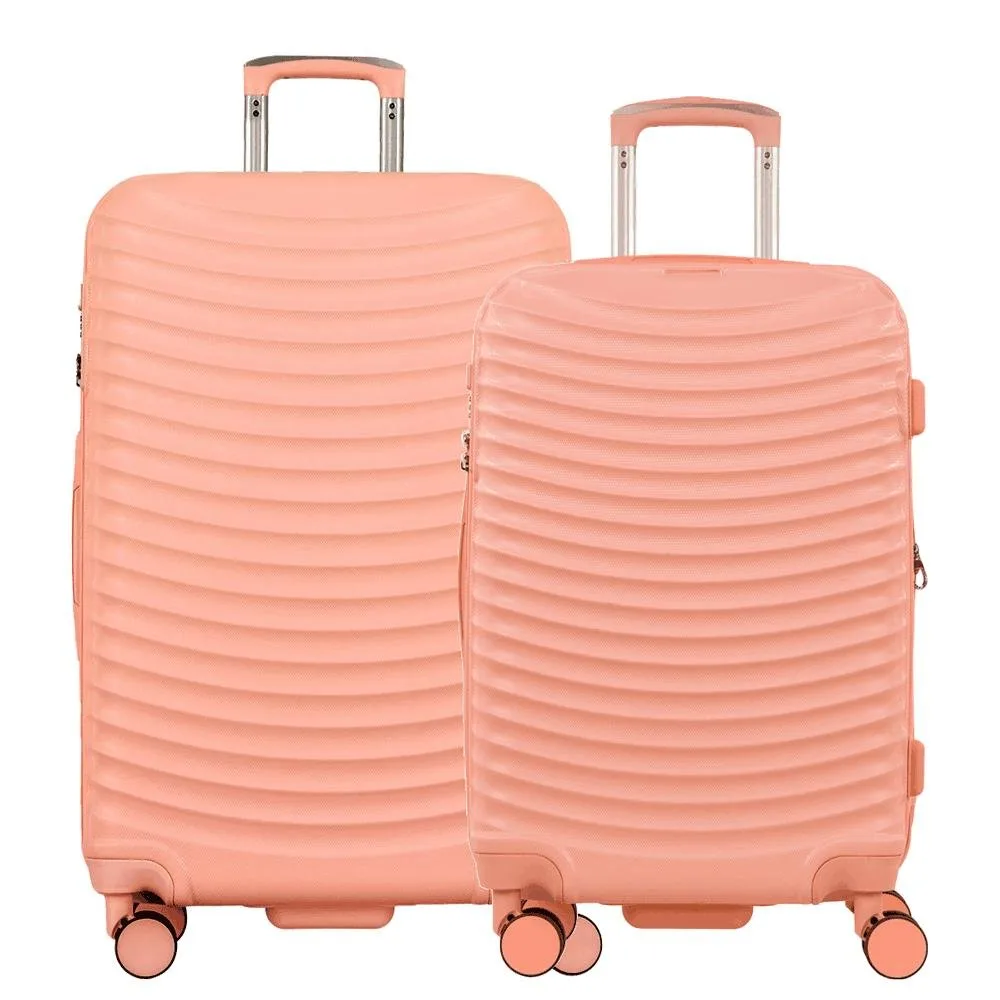 Kit 2 Malas de Viagem Média e Grande VEGA 3T - CORAL