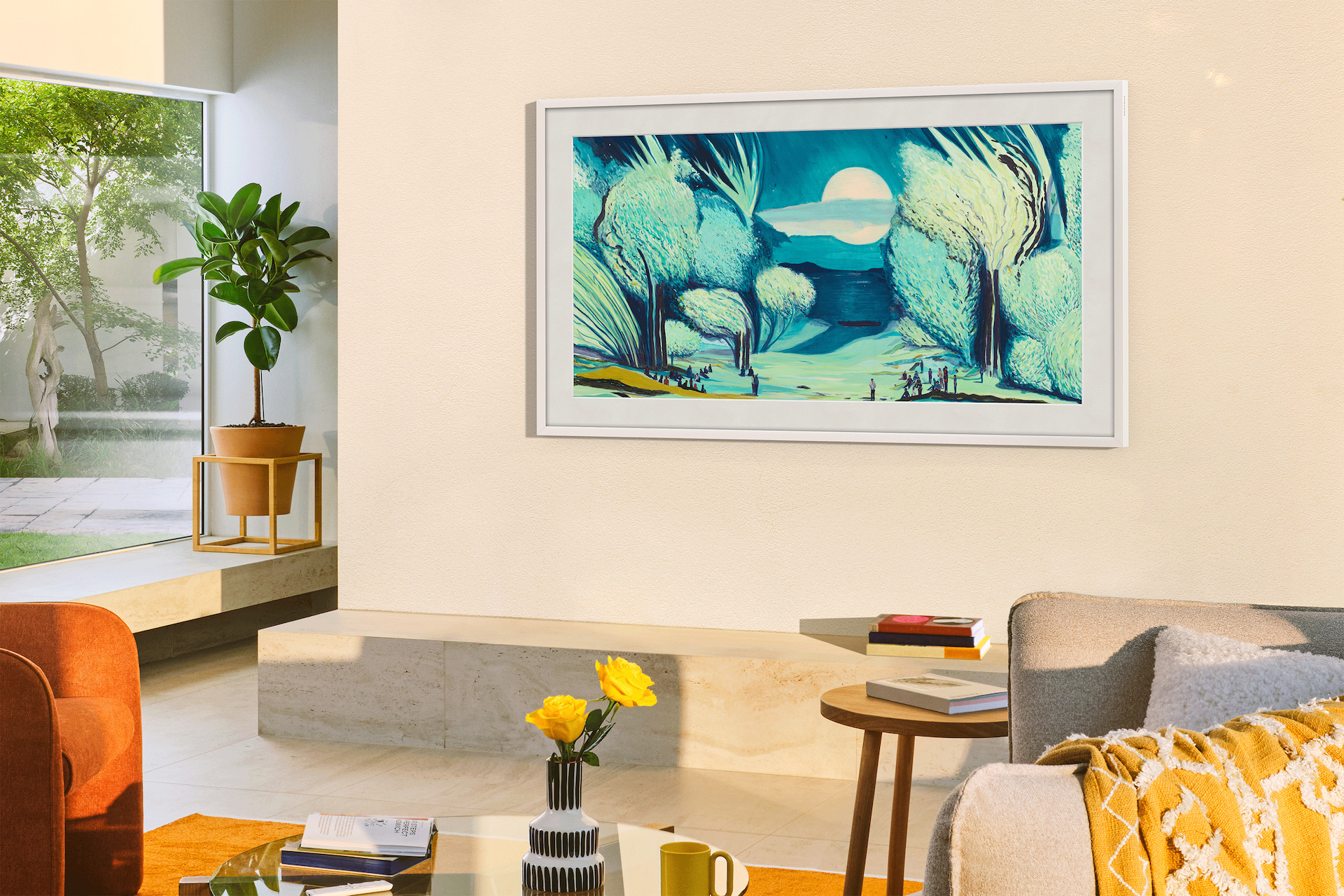 Vision AI TV 55 polegadas The Frame 4K LS03F 2025