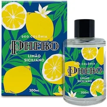 PHEBO - Deo Colônia Limão Siciliano 200ml