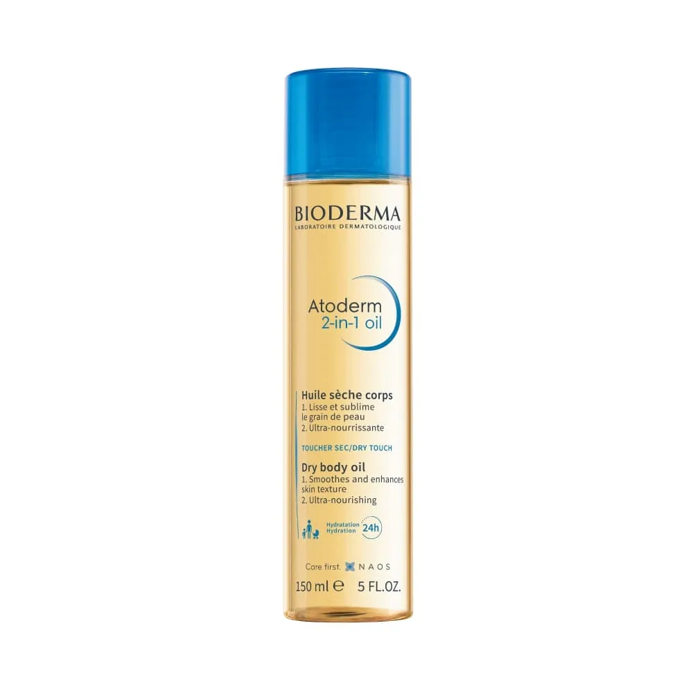 Óleo Corporal Bioderma Atoderm 2in1 Oil ...