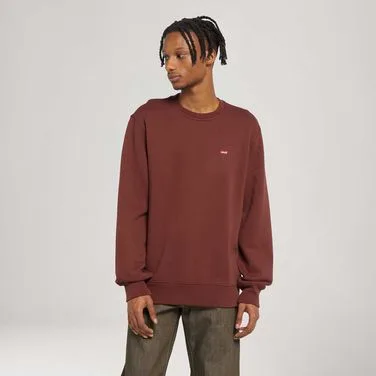 Moletom Levi's® Sweatshirt Marrom Manga Longa