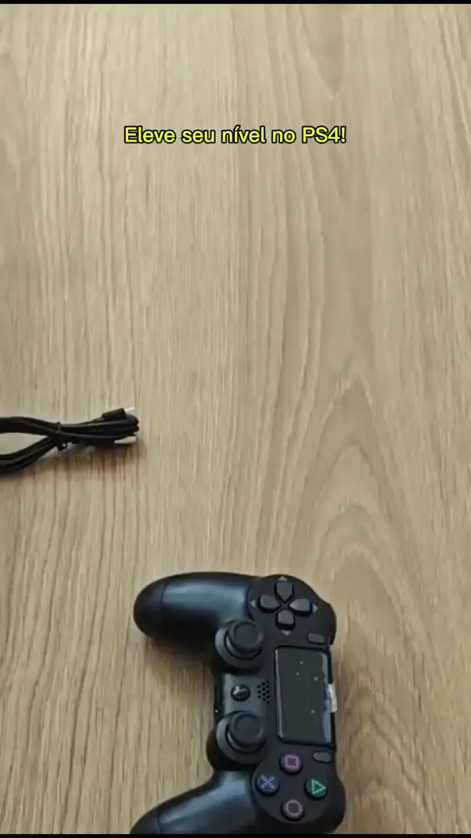 Controle Sem Fio Manete Bluetooth Joystick Para PS4 Tv Smart Samsung Pc Vídeo Game Celular com P2 Sngames