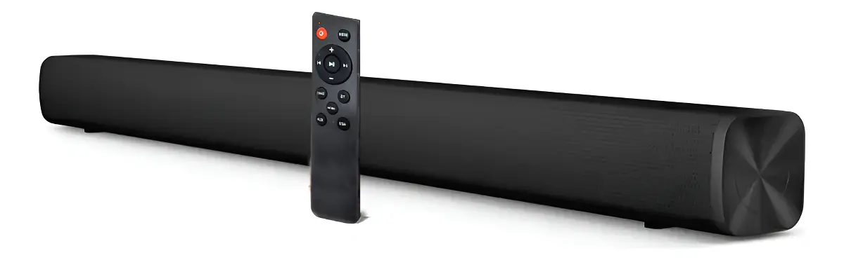 Caixa De Som Sound Bar Home Theater Bluetooth Para Tv Cinema 80w Cor Preto Boyu Cell 127v 80