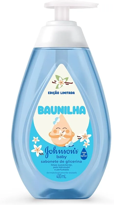 Sabonete Líquido de Glicerina Baunilha JOHNSON'S® Baby 400mL