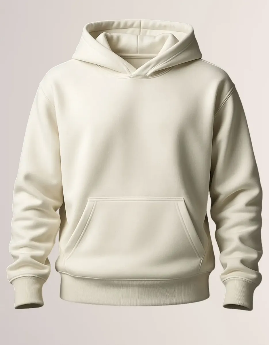 Moletom Canguru Liso Algodão Unissex Blusa De Frio Flanelado
