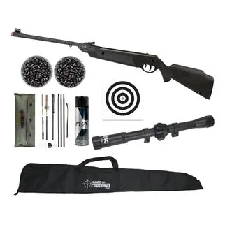 Carabina Rossi Dione Sport Gás Ram Nitro 5,5mm + Kit Pro