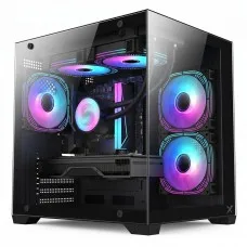 PC GAMER CAPTAIN AMD Ryzen 5 5500X3D / AMD Radeon RX 7600 / 16GB DDR4 (2X8GB) / SSD 256GB NVME