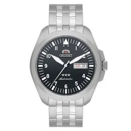 Relógio Masculino Orient Automático 3 Estrela Preto Exclusivo