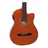 Violão eletroacústica Giannini Start NF-14 CEQ para destros natural bordo escurecido verniz brilhante