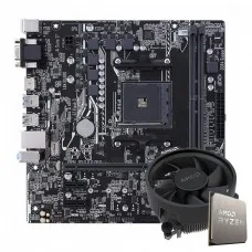 Kit Upgrade, Ryzen 3 3200G, Placa Mãe Chipset A320