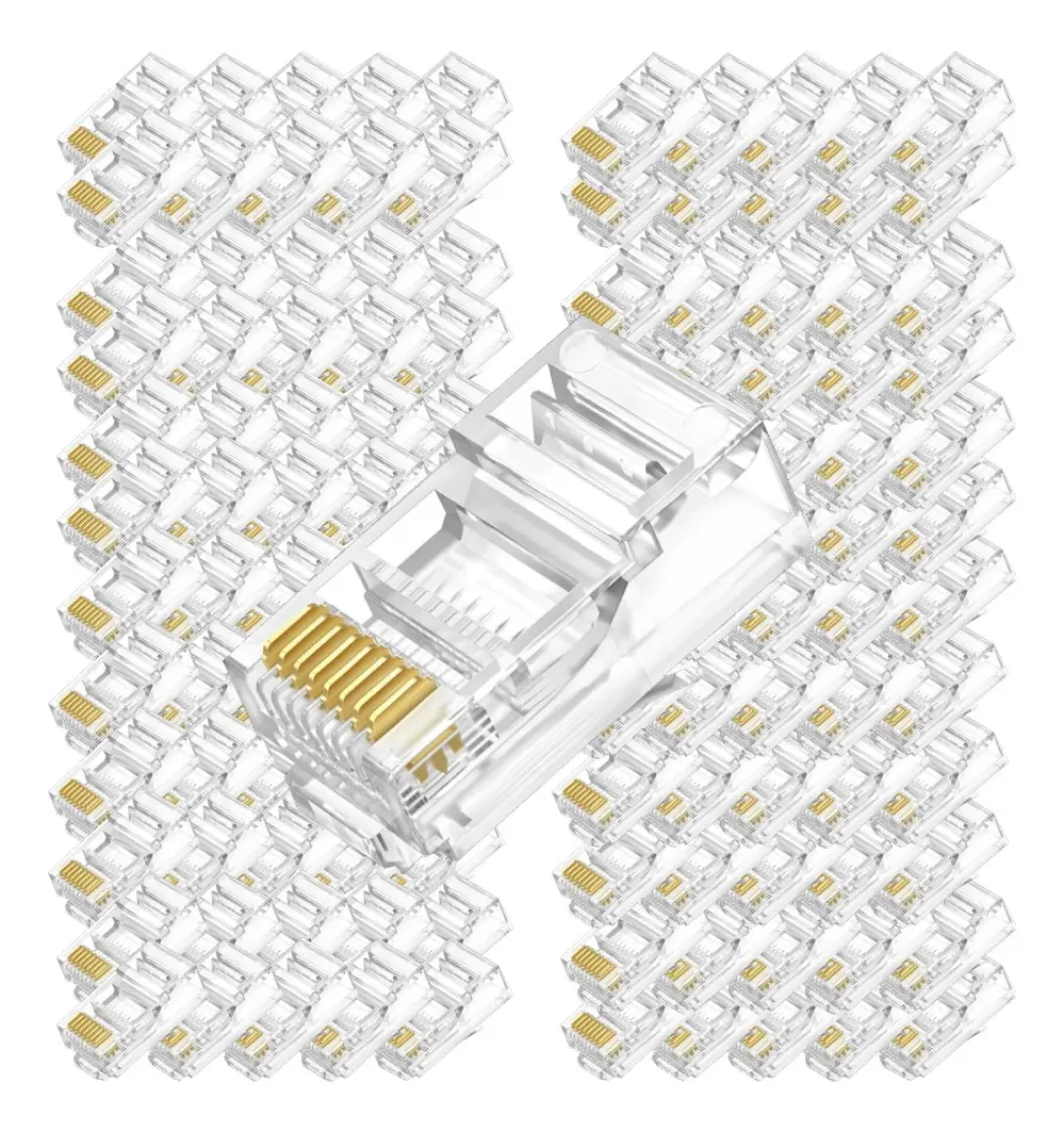 50 Conectores Rj45 Cat5e Furukawa Sohoplus Macho Plug Rede