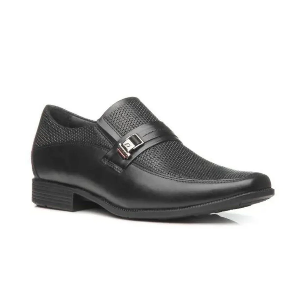 Sapato Masculino Social Pegada Weal Couro Preto Elegante