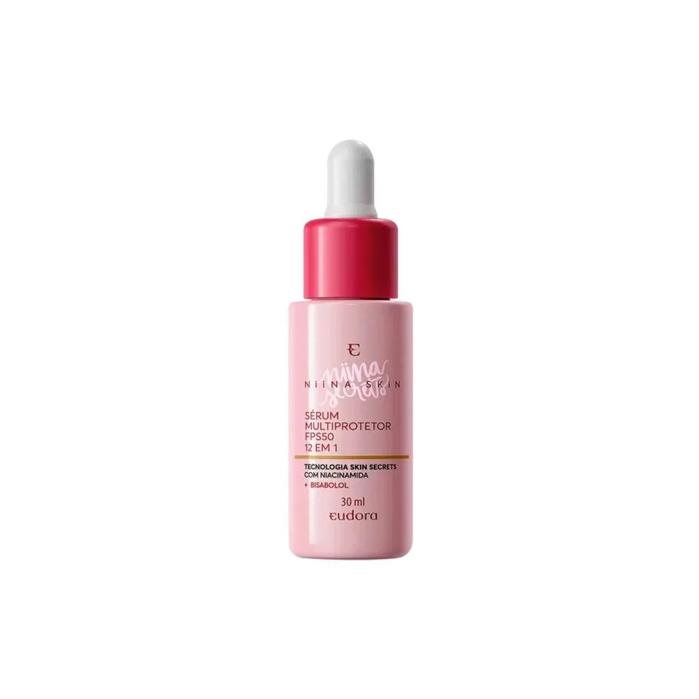 Eudora Niina Secrets Niina Skin Fps50 Sérum Multiprotetor Facial 12 em 1 30ml