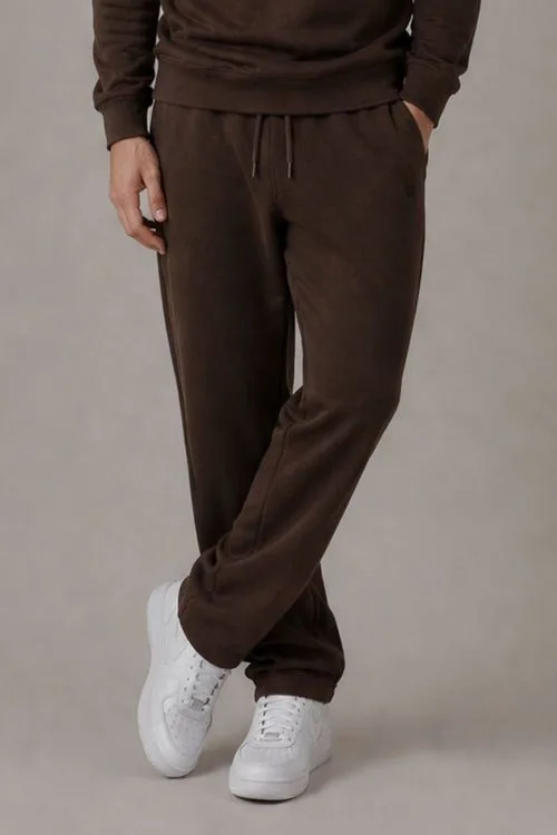 Calça Moletom Conforto Essencial Polo Wear Marrom