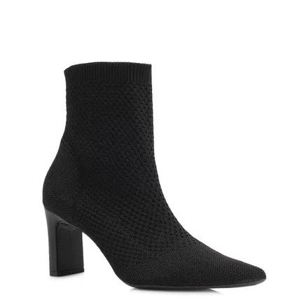 Bota - Knit Preto