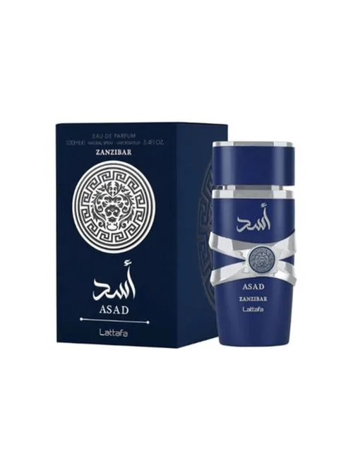 Asad Zanzibar Lattafa Eau De Parfum Masculino 100 ml