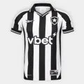Kit Camisa Botafogo I + Camisa III 25/26 Torcedor Reebok Masculina - Branco+Preto