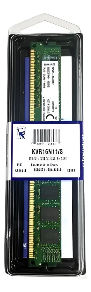 Memoria Kingston Ddr3 8gb Desktop Kvr1333d3n9/8g