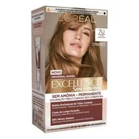 Tintura L'Oréal Paris Imédia Universal Nudes Excellence Sem Amônia 7U - Louro Universal