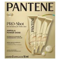 Pro-Shot Ampoula Reconstrutora Capilar Pantene 15ml Cada