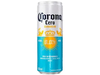 Cerveja Corona Cero Sem Álcool 8 Unidades 350ml