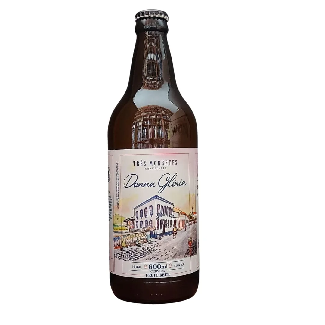 Cerveja Três Morretes Donna Glória Fruit Beer 600 ml