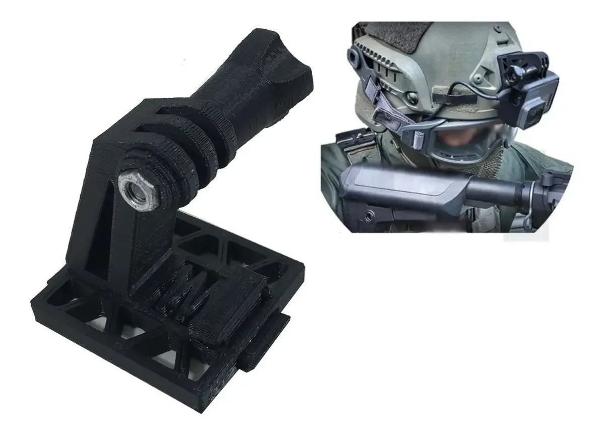 Suporte Câmera Capacete Nvg Mount Gopro Hero 2 3 4 5 6 7 8
