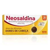 Analgésico, Antitérmico e Anti-inflamatório Neosaldina 30mg + 300mg + 30mg 20 Drágeas