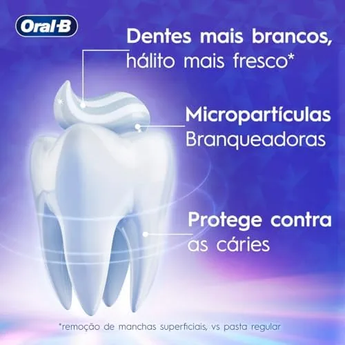 Oral-B Pasta de Dente 3D White Brilliant Fresh, 3 Unidades de 70 g
