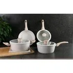 Conjunto de Panelas Sirius Indução Vanilla 4 Peças 4814100 - Brinox Conjunto de Panelas Sirius Indução Vanilla 4 Peças 4814100 - Brinox