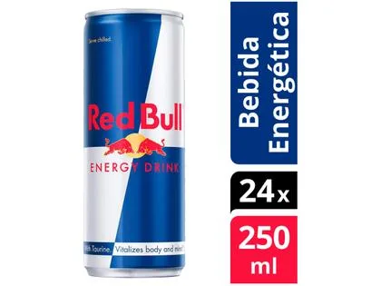 Kit 24 Bebidas Energéticas Red Bull Energy Drink