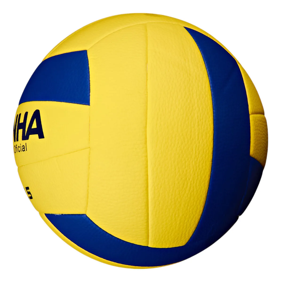 Bola De Volêi Rainha 2.5 Quadra E Praia Cor Amarela E Azul