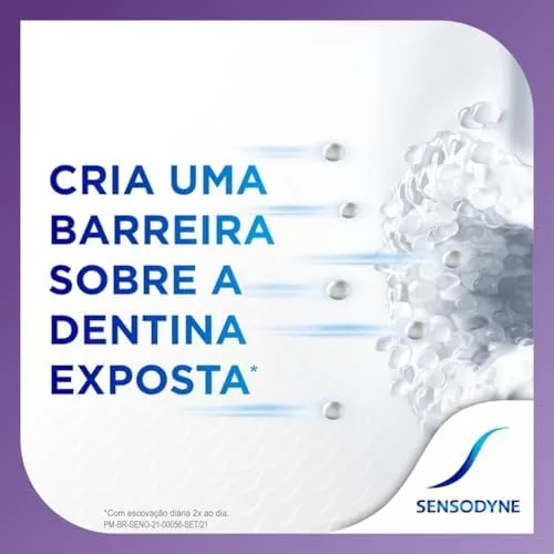 Sensodyne Creme Dental para Sensibilidade Rápido Alívio e Proteção Duradoura com Flúor, Leve 3 e Pague 2, Alívio Instantâneo, 90g cada