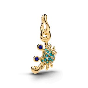 Charm Pendente Caranguejo Dourado