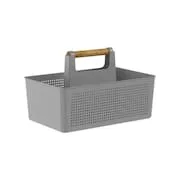 Organizador Multiuso 8 Litros Flow - Chumbo