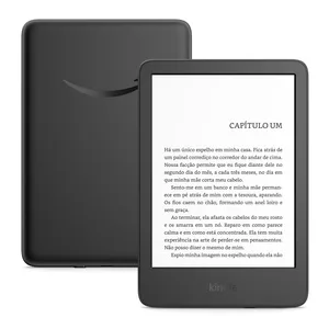 Kindle 11ª Geração Amazon Tela 6" 16GB Modelo 2024 com Tela Antirreflexo Luz Frontal Ajustável e Bateria de Longa Duração Preto