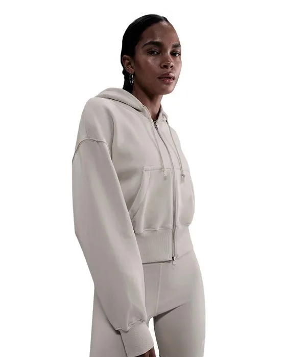 Jaqueta Nike Phoenix Fleece Crop Feminina