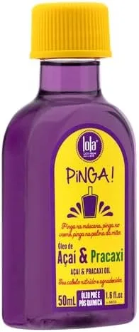 Pinga Açaí e Pracaxi Óleo 50ml , Lola Cosmetics