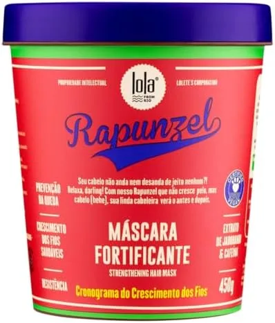 Rapunzel Máscara de Tratamento 450g , Lola Cosmetics