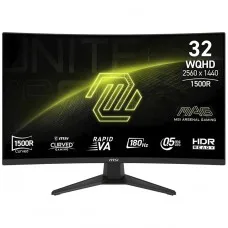 Monitor Gamer MSI MAG 321CQF E18, 31.5 Pol, Curvo, WQHD, VA, 0.5ms, 180Hz, 124% sRGB, HDMI/DP