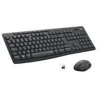 Combo Teclado e Mouse sem fio Logitech MK295 com Digitação e Clique Silencioso, Conexão USB, Pilhas Inclusas e Layout ABNT2 CX 1 UN