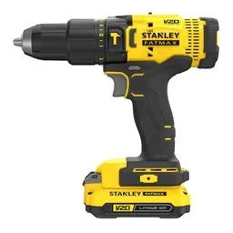 Combo Parafusadeira/Furadeira de Impacto 1/2 Pol. 20V Max SCD711 com Caixa 119 Acessórios/Bateria e Carregador STANLEY-SCD711D1H-BR