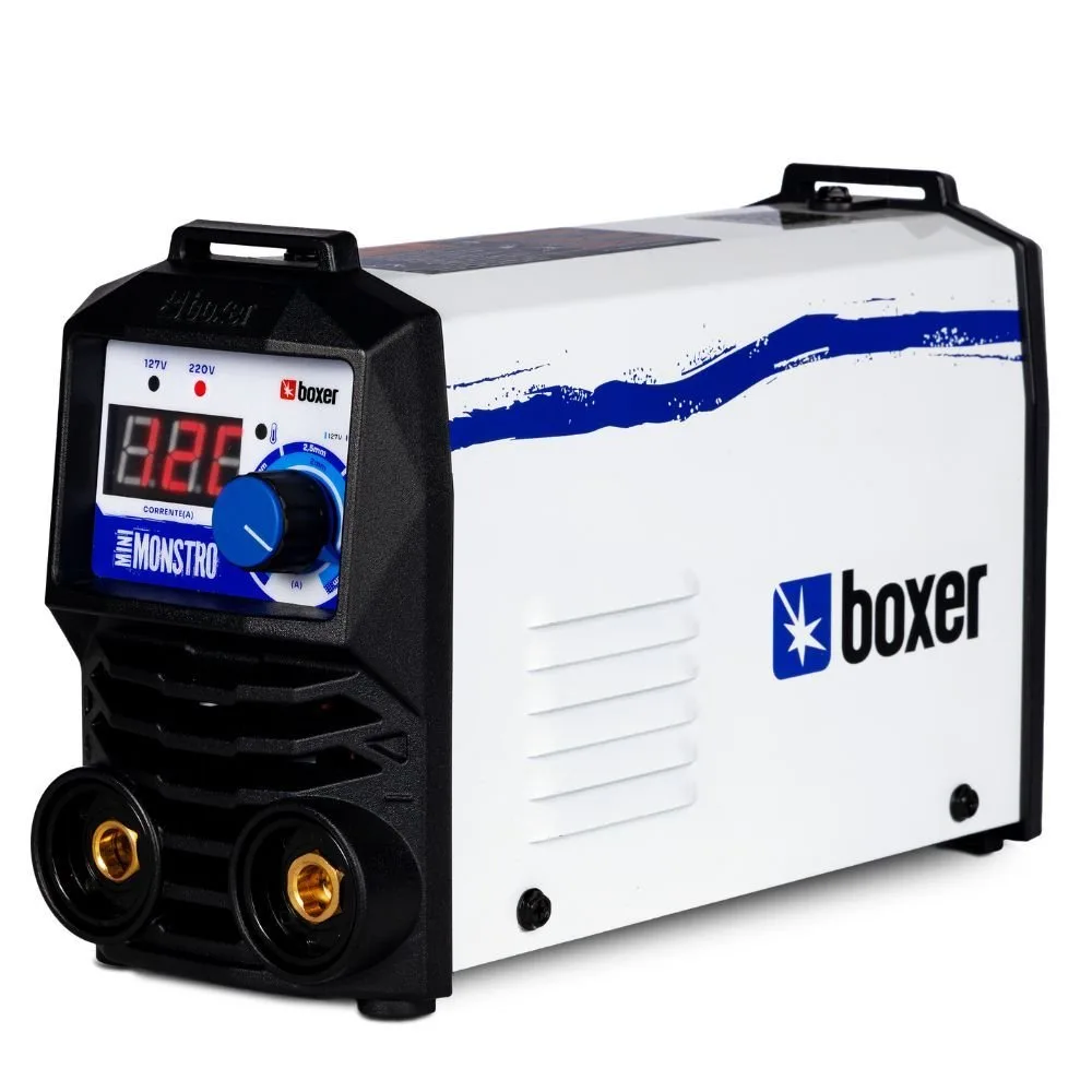 Máquina de Solda Inversora TIG Mini Monstro 120A Bivolt Automática 127/220V BOXER-99304