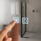 Espelho Led 3 Cores Redondo Banheiro Dual Touch C/ Desembaçador - 90cmx90cm 110V/220V