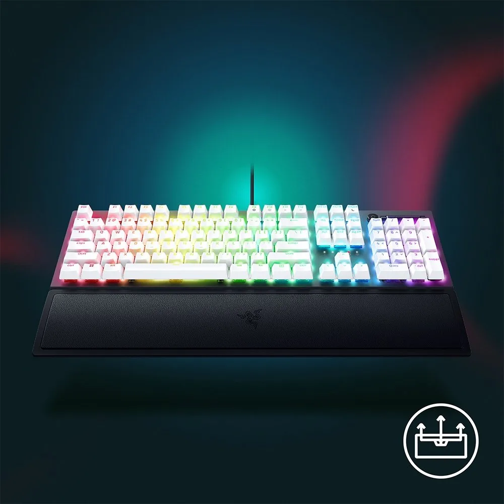 Teclado Mecânico Gamer Razer BlackWidow V3, Chroma RGB, Switch Green, Edição Especial, Layout US - RZ03-03543300-R3U1