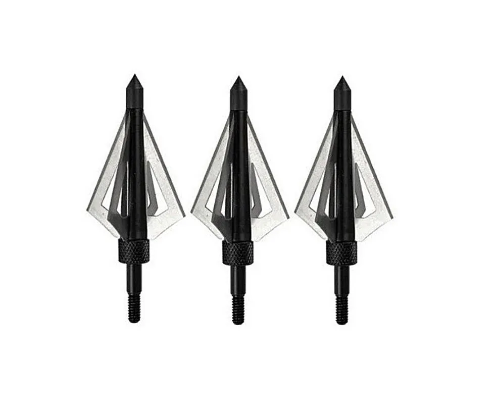 Ponteira De Caça Rosqueável Metal Com 4 Lâminas Mk-4bal - Cartela Com 3 Unid - Man Kung