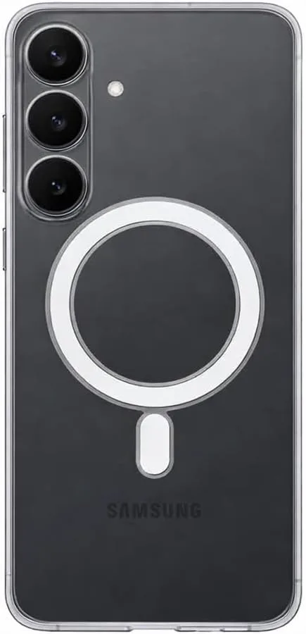 Capa Magnética para Samsung (Galaxy S25 FE) Transparente Anti-Amarelamento Premium com Proteção de Câmera (Galaxy S25 FE)