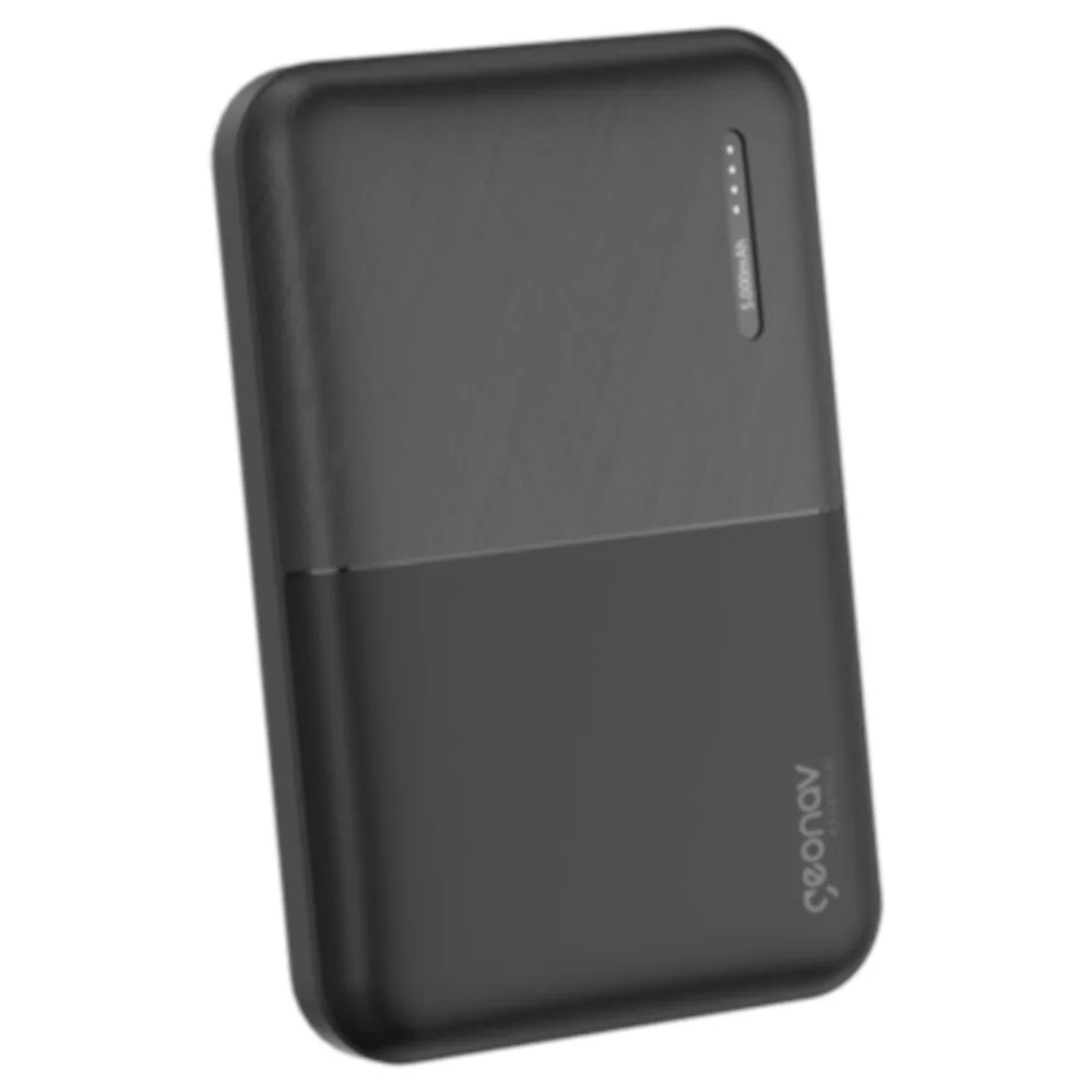 Carregador Portátil Power Bank Geonav Essential 5.000 mAh Preto