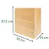 Saco Kraft Papel Marmitex Delivery GG 30x37,5x19 cm (100 Un) - Cor Pardo Liso