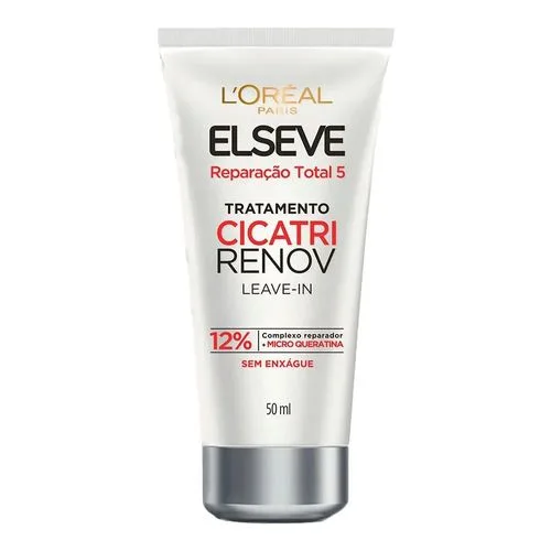 Leave-In De Tratamento L'Oréal Paris Elseve Cicatri Renov Reparação Total 5 - 50ml